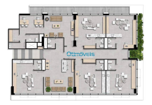 Imagem 17 de 24 de Sala À Venda, 41 M² Por R$ 692.589,41 - Alto Da Glória - Curitiba/pr - Sa0163