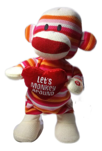 Sock Monkey Bailarín Original Importado 30cm Envío Gratis