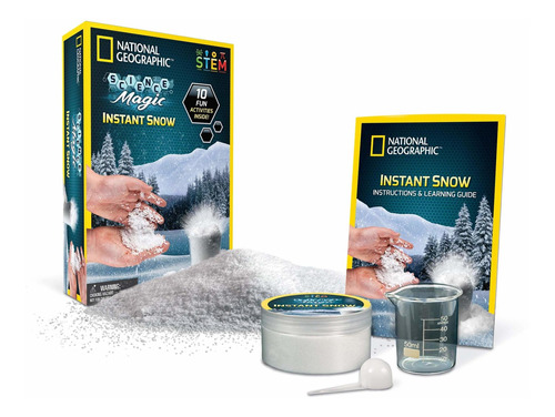 Kit De Slime National Geographic Science Magic: Nieve I Ksl