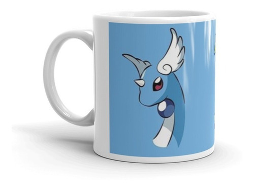 Mug Pokemon Dragonair Personalizado Con Nombre 