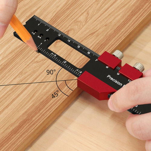 Regla Deslizante Profesional De Aluminio Para Carpintería (1