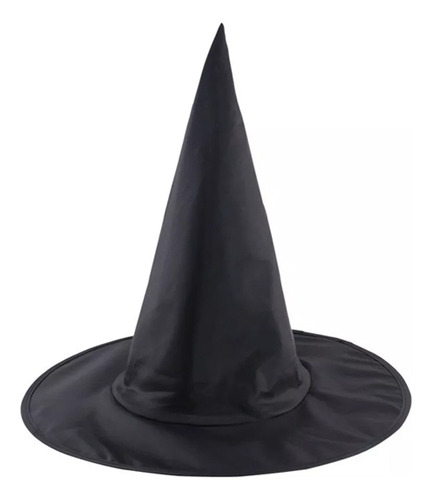 Disfraz De Fiesta De Halloween Con Sombrero De Bruja, Color Color Negro