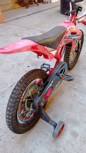 Bicicleta Bimex Motocross Rodada 16 Llantitas Infantil (Usado)