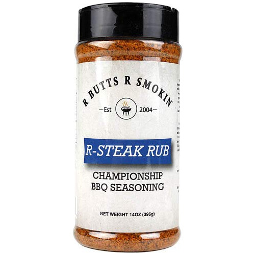 R Butts R Smokin R-steak Rub - Championship Bbq Seasoning - 