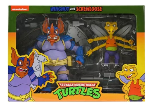 Wingnut And Screwloose Teenage Mutant Ninja Turtles (Usado)
