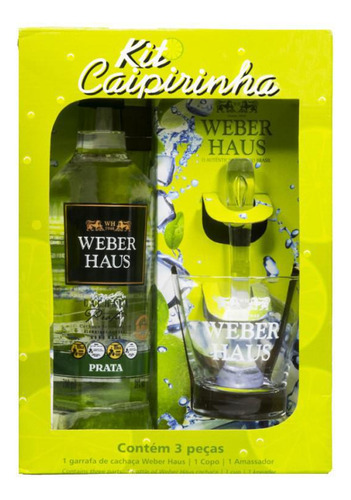 Kit Caipirinha Weber Haus - 700ml
