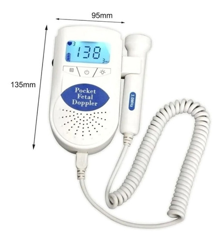 Doppler Fetal De Bolsillo Sonoline B Para Mamá - Cardiopeco