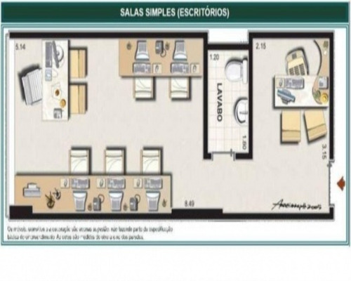 Imagem 7 de 8 de Sala Comercial Em Macaé - Com023 - 32069899
