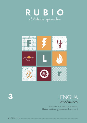 Cuaderno Lengua 3 Rubio Evolucion - Rubio Polo, Enrique