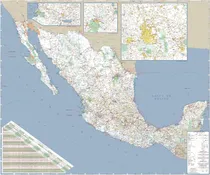 Comprar Mapa Republica Mexicana 150 X 190 Cm En Vinil 