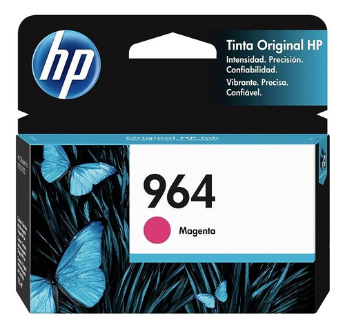 Cartucho De Tinta Hp 964 Magenta Original (3ja51al)