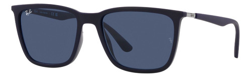 Óculos de sol azuis originais masculinos Rb4402 Ray Ban