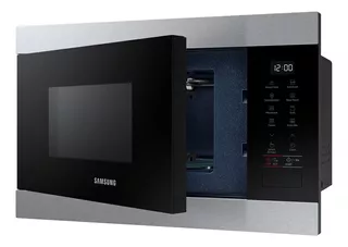 Microondas Empotrable Con Grill Samsung 22l 2350w Plateado