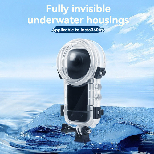 Carcasa De Buceo Totalmente Invisible Para Insta360 X4