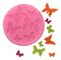 Comprar  Molde Silicona Mariposas X6 Repostería Fondant Porcelana