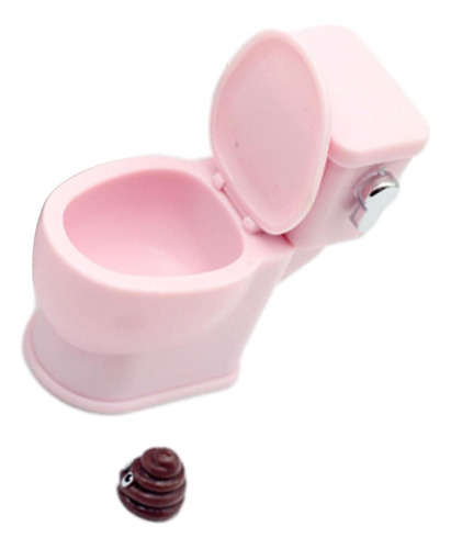 Muebles Para Casa De Muñecas, Mini Figura De Juguete Rosa