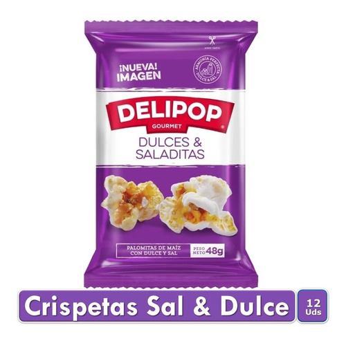 Delipop Crispetas Saldulce X24u