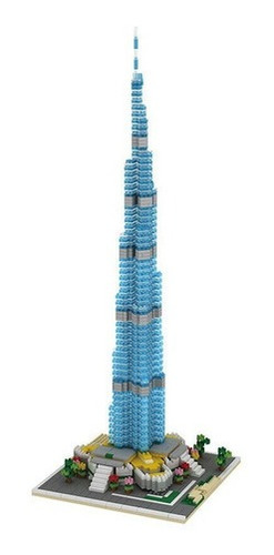 Set De Construcción Burj Khalifa Mini 3d 1681 Piezas En Caj