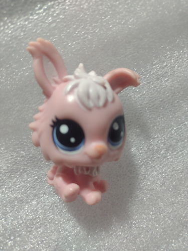 Juguete Littlest Pet Shop Conejito Rosa- Hasbro Lps- 5 Cm