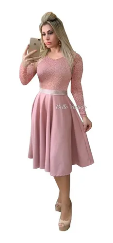 Vestido para sale casamento evangelico convidada