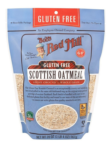 Bob's Red Mill Gluten Free Scottish Oatmeal 567 G 