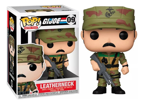 Funko Pop Gi Joe Leatherneck 09 (Usado)