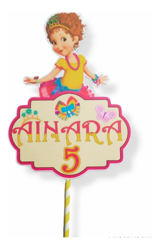 Toppers Cake Adorno Para Torta Fancy Nancy Clancy 