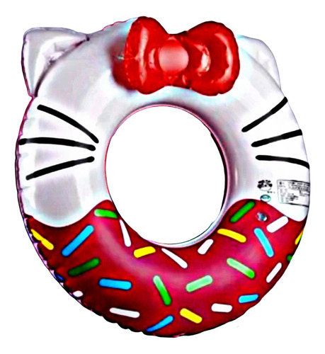 Dona Salvavidas Inflable Agarraderas Animalitos #70cms 5-10a