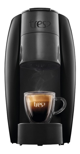 Cafeteira Tres Corações Lov Automática Preta-brilhante Cor Preto 110V