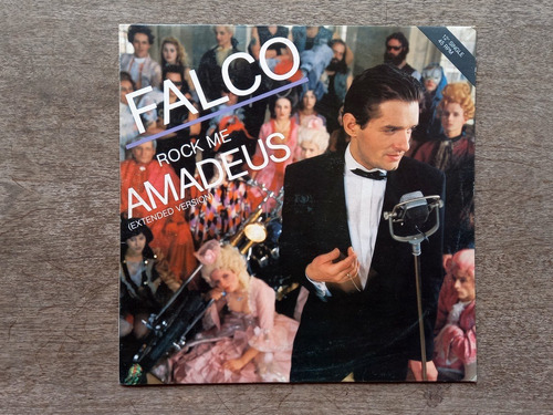 Disco Lp Falco - Rock Me Amadeus (1985) R10