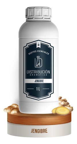 Aceite Esencial Jengibre 100% Puro Y Natural 10 Ml