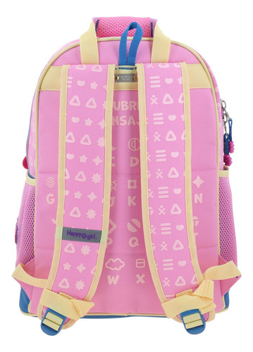 Mochila Escolar Grande Chenson Happy Girl Gispy Hg70354-p
