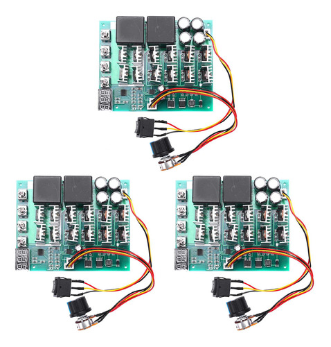 Dispositivo De Control De Velocidad 3x 10-55v 12v 24v 36v 48