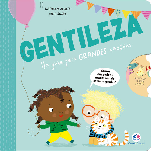 Gentileza, de Kathryn Jewitt. Editora Ciranda Cultural, capa dura em português, 2023