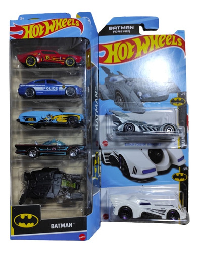 Hot Wheels Batman Pack X 7 Original Mattel 