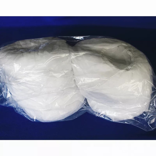 50 Pares Protetor Descartável Fone Ouvido Branco 6 Cm