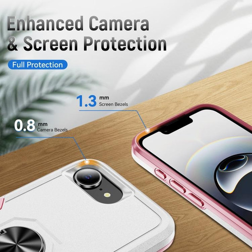 Funda Pc + Tpu Resistente A Caídas Para iPhone 16e