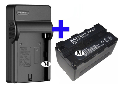 Cargador + Bateria P/ Sony Np-f730 Np-f750 Trv-310 Trv-520
