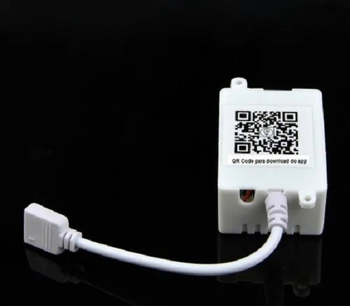 Imagem 3 de 5 de Controlador Fita Led Rgb Bluetooth 20 Metros Android Ios