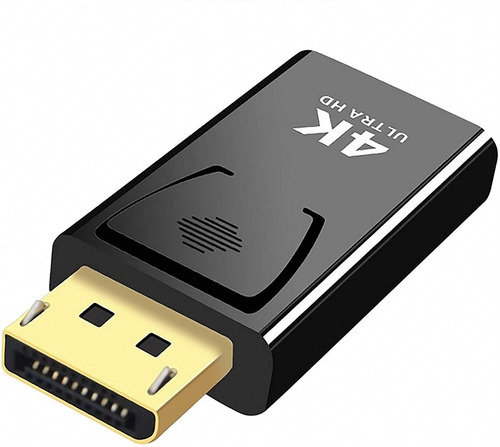 Imagen 1 de 7 de Adaptador Displayport (dp) A Hdmi, 4k Macho A Hembra