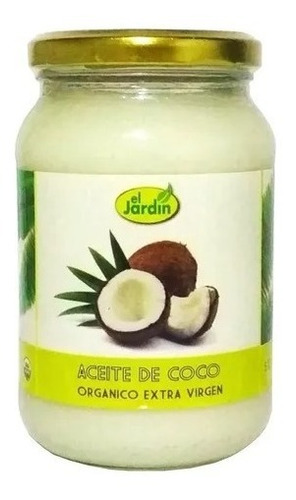 Aceite De Coco Organico Extra Virgen 1 L.