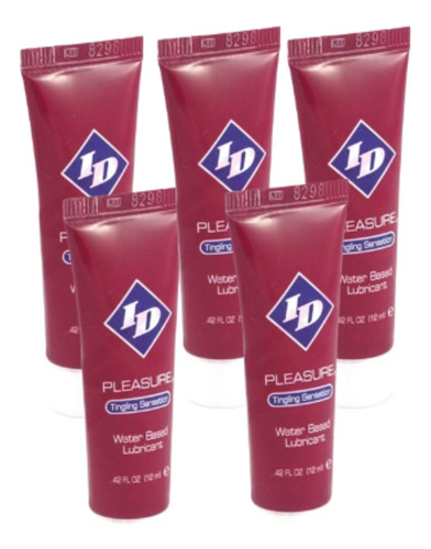 5 Lubricantes Id Pleasure Sensibilizador-multiorgasmico 12ml