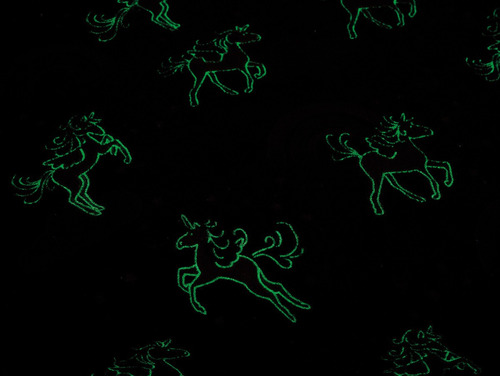 Imagen 2 de 6 de Frazada Infantil Luminosa Magica Brilla En Oscuridad 1 ½ Pl