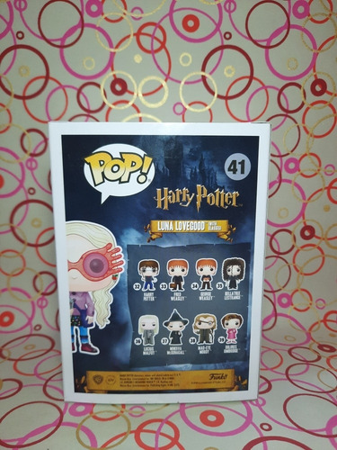 Funko Pop Harry Potter Luna Lovegood Con Lentes Sdcc 2017 (Usado)