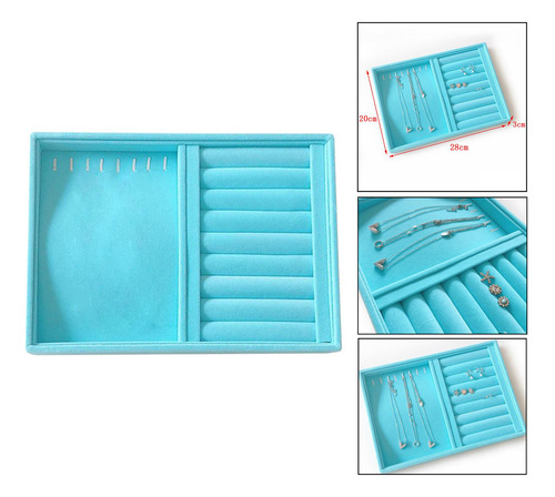 Bandeja Organizadora De Anillo Pendientes Collar Bandeja