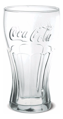 Vaso de cristal Coca Cola Coke Contour Nadir 470 ml 1 unidad