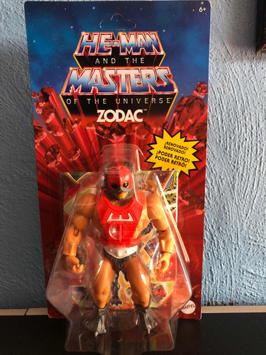 Masters Of The Universe, Zodac , Cartón Latino Mattel ! (Usado)