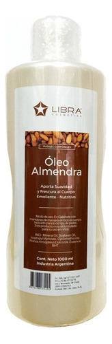  Oleo Aceite Masajes Almendras Nutritivo Corporal X 1l Libra Tipo De Envase Botella