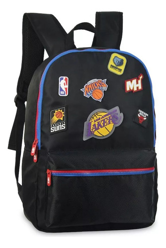 Mochila Urbana Deportiva Nba Importada Original Reforzada