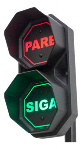 Semáforo Siga-pare Led Sinalizador Gp Control